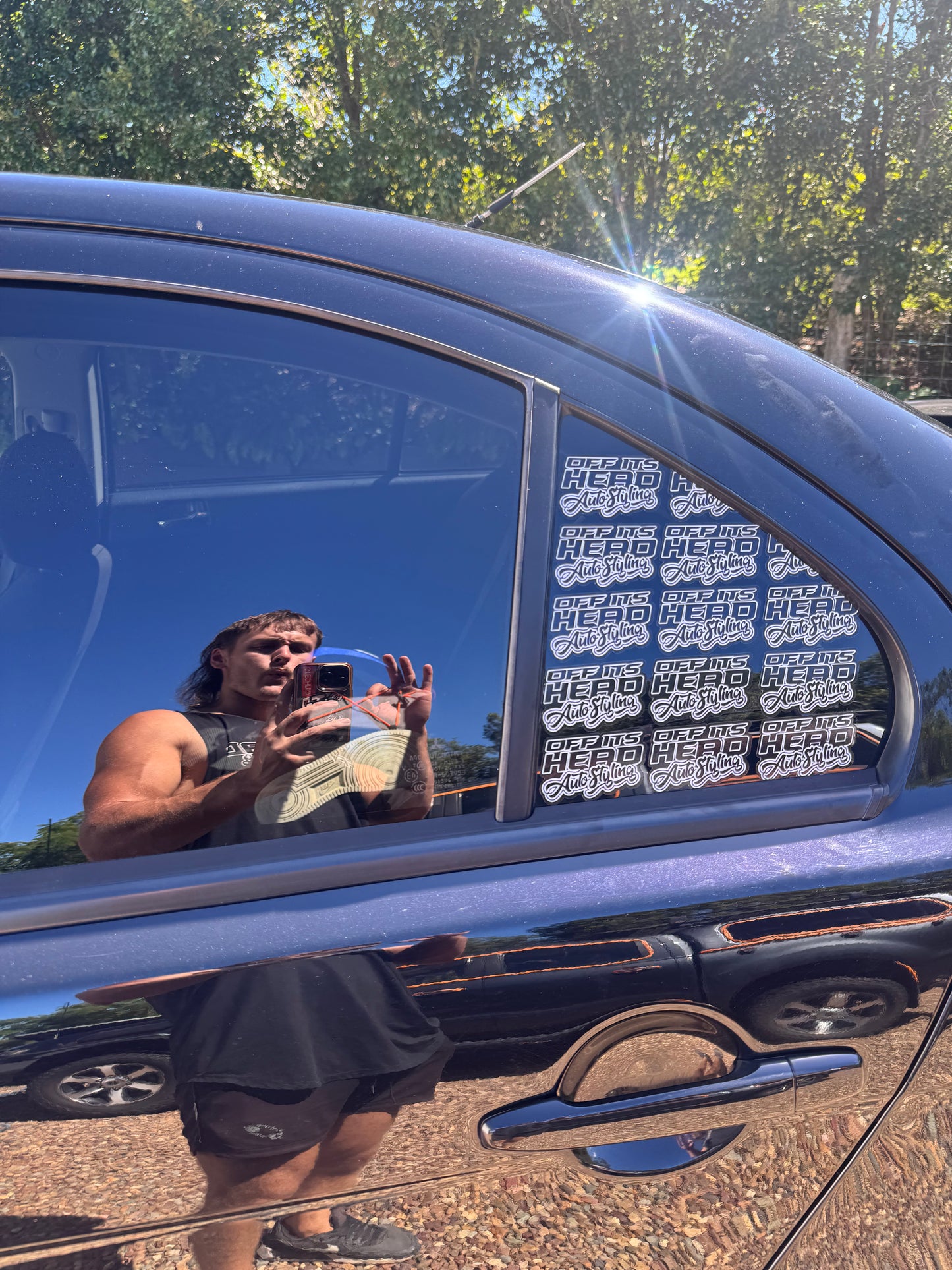 Off Its Head Sticker