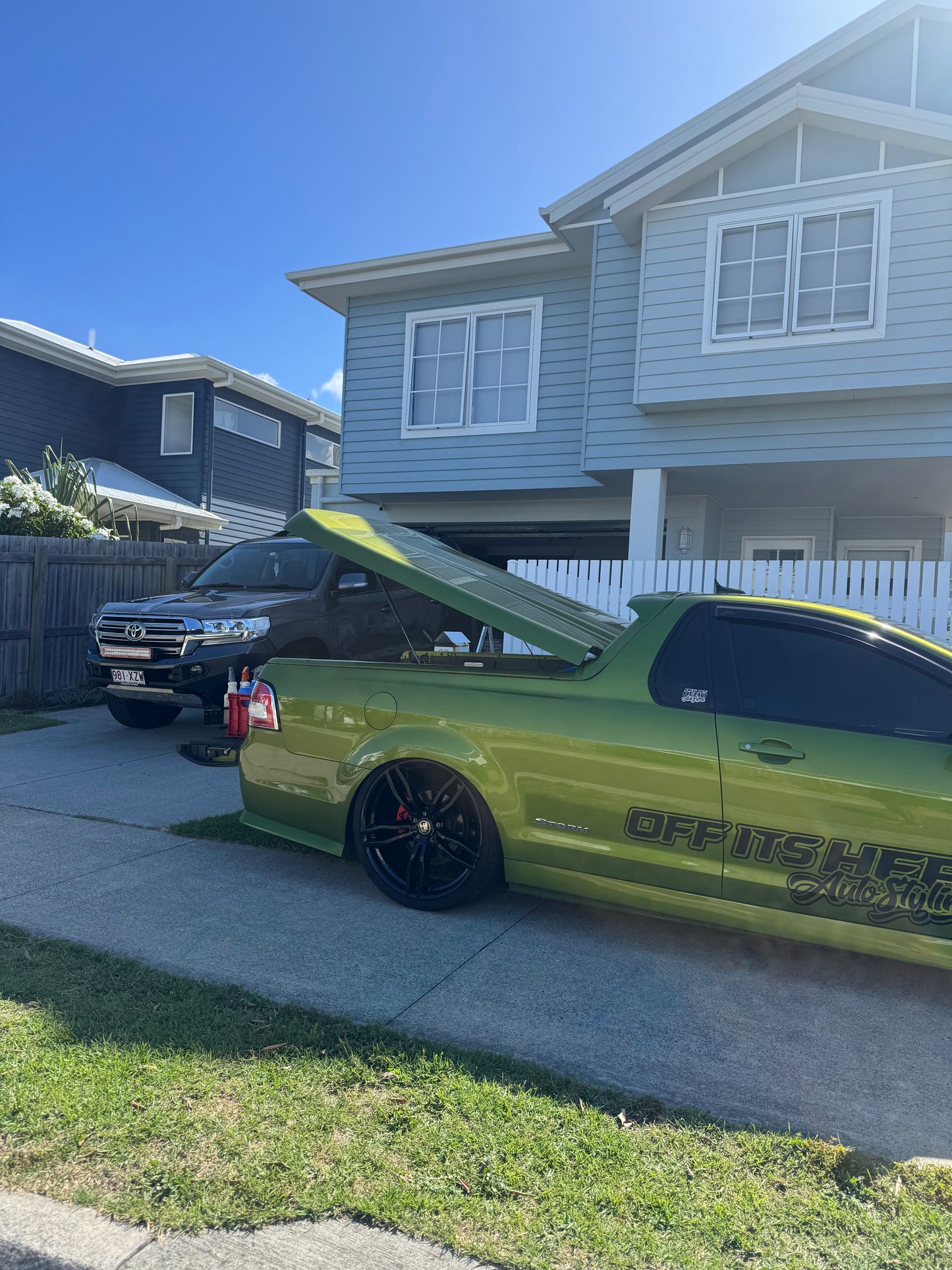 Big F - Off Its Head Sticker