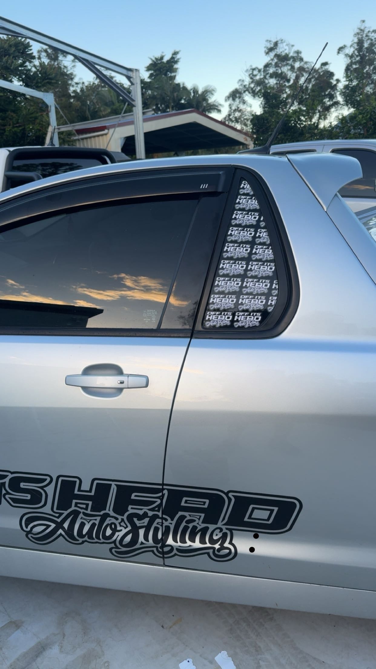 Off Its Head Sticker