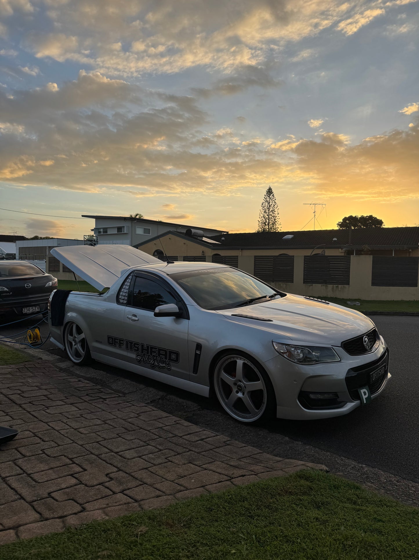 Big F - Off Its Head Sticker