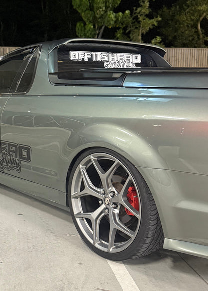 Off Its Head - Rear Window Sticker