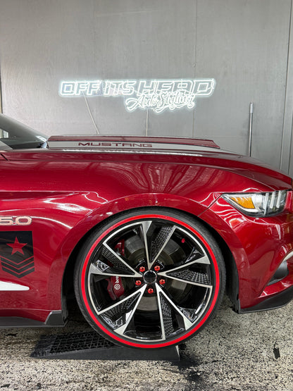 TIRE WHITE WALLING