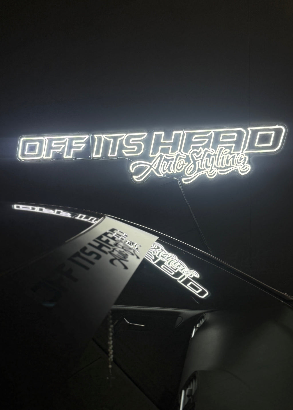 Off Its Head - Windscreen Banner