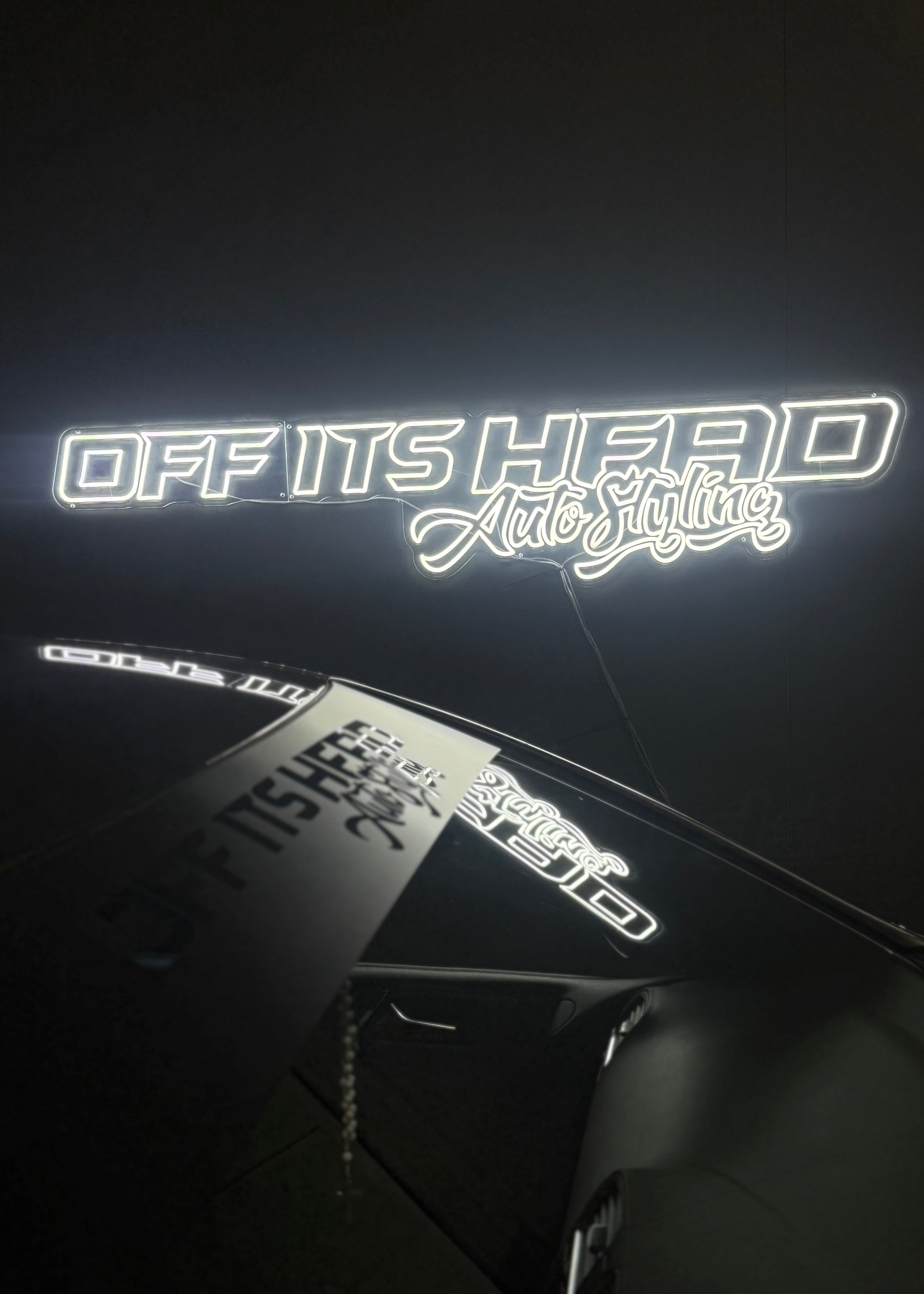 Off Its Head - Windscreen Banner