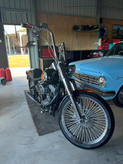 The Glass Harley (Motorbike Makeover)